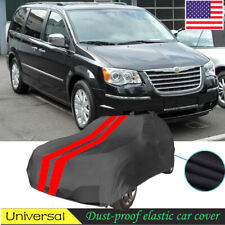 Black/Red SUV Dust-proof car cover indoor vehicle for Chrysler grand voyager picture