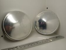 Vintage 1960's Ford Anglia Cortina Hubcaps Wheel Covers Factory OEM Set of (2) picture