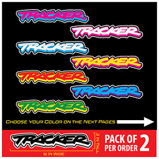 Tracker Logo Decal for Car Truck Window Geo Sticker | Set of 2 Pick your Color picture