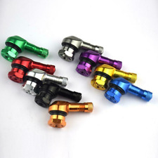 Motorcycle CNC Aluminum 11.3mm Tire Wheel Stem Valve 90 Degree Angled picture