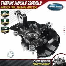Front RH Steering Knuckle & Wheel Hub Bearing Assembly for Toyota Corolla 14-18 picture