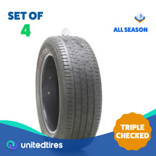 Set of (4) Used 235/55R19 Continental CrossContact LX Sport SSR MOE 101H - 6-... picture