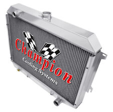 4 Row KR Champion Radiator For 70-74 Mopar 26