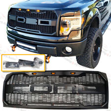 Raptor Style Front Bumper Upper Grill Grille For Ford F-150 F150 2009 2010-2014 picture