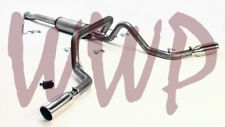 Stainless Dual Split Rear Exit CatBack Exhaust System 16-22 Toyota Tacoma 3.5L picture