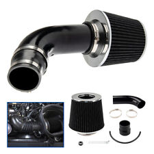 3'' Car Auto Cold Air Intake Filter Alumimum Induction Kit Pipe Universal Black picture