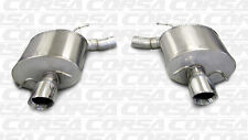 CORSA 2009-2014 CADILLAC CTS-V SEDAN AXLEBACK EXHAUST SYSTEM WITH POLISHED TIPS picture