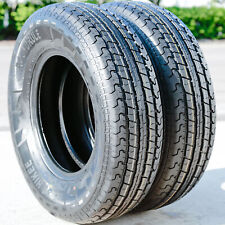 2 Tires Roundrule ST Hikee Semi Steel ST 225/75R15 Load E 10 Ply Trailer picture