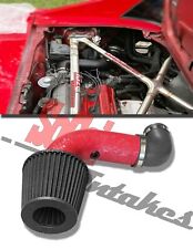 COATED RED BLACK Air intake system Kit For 1991-1995 Toyota MR2 2.2 L4 Non-Turbo picture