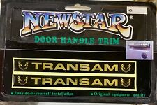 76 77 78 79 80 81 TRANS AM Gold BANDIT SE Font 3D Door handle Inserts ⭐️ NEW ⭐️  picture
