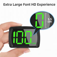 Universal Smart Car Digital GPS Speedometer HUD Head Up Display MPH Speed HD ABS picture