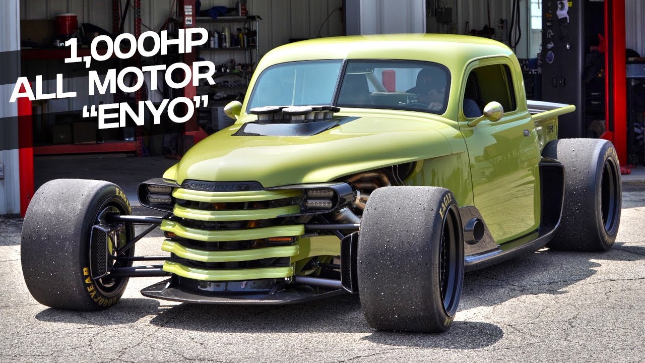Enyo 1948 Chevy Rat Rod – 1,000HP All Motor Monster