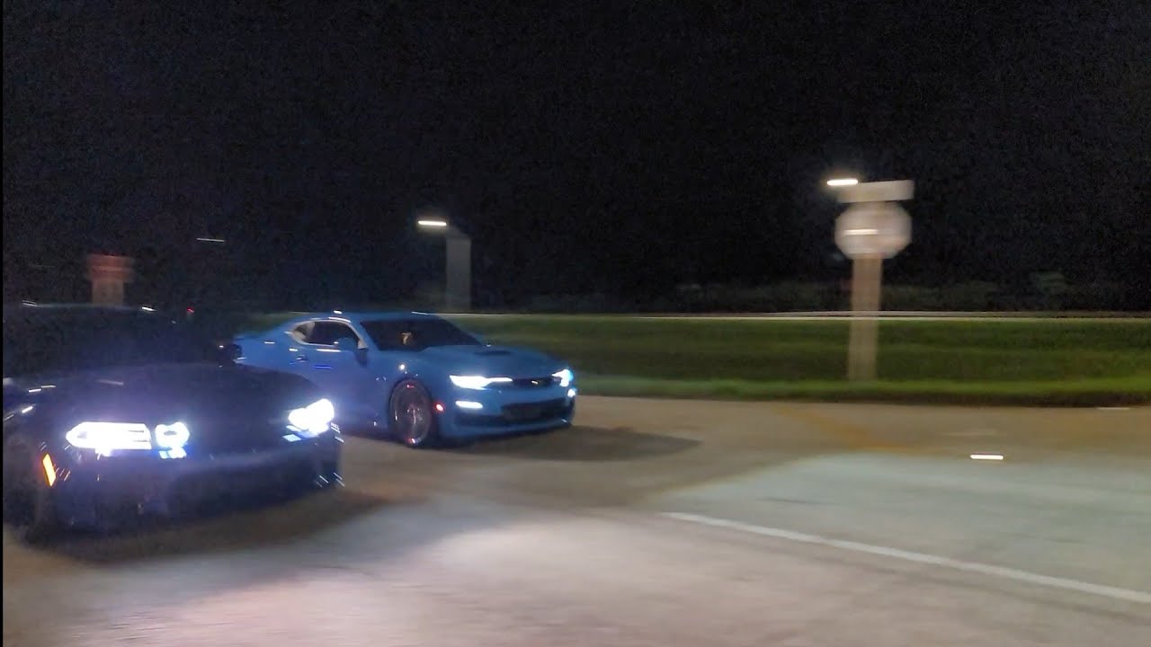 ProCharged Camaro vs. Dodge Charger Hellcat – 50 to 150 Street Hits