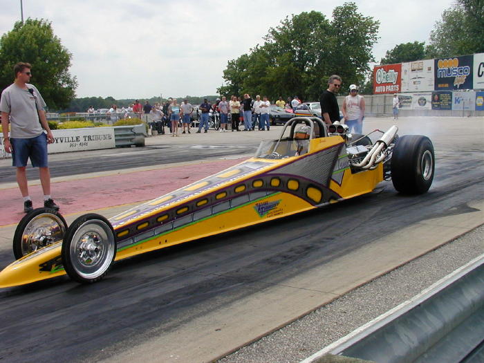  2004 Dragster Rear Engine 4-link 250 wb