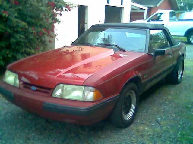  1991 Ford Mustang lx vert