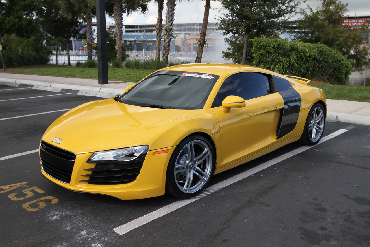 2008 Yellow Audi R8  picture, mods, upgrades