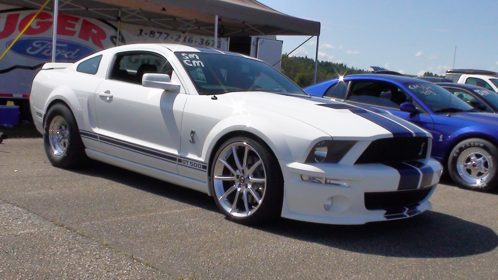 2007 Ford mustang shelby gt500 1/4 mile #2