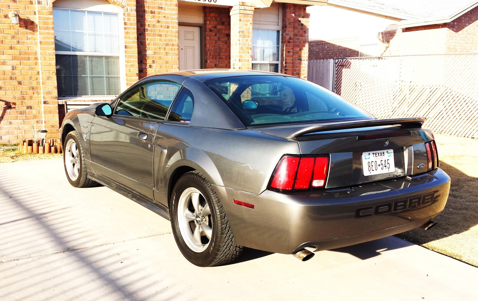 Silver 2000 Ford Mustang GT Kenne Bell Supercharged