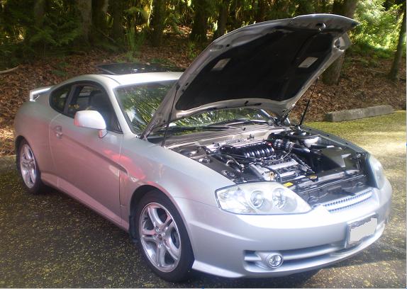 2003  Hyundai Tiburon GS-R Supercharged picture, mods, upgrades
