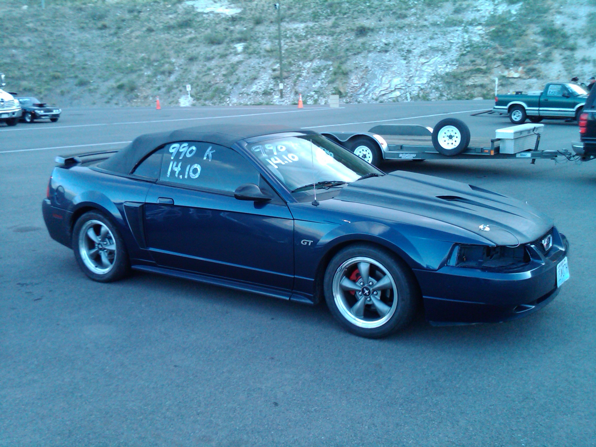 2003 Ford mustang gt quarter mile time