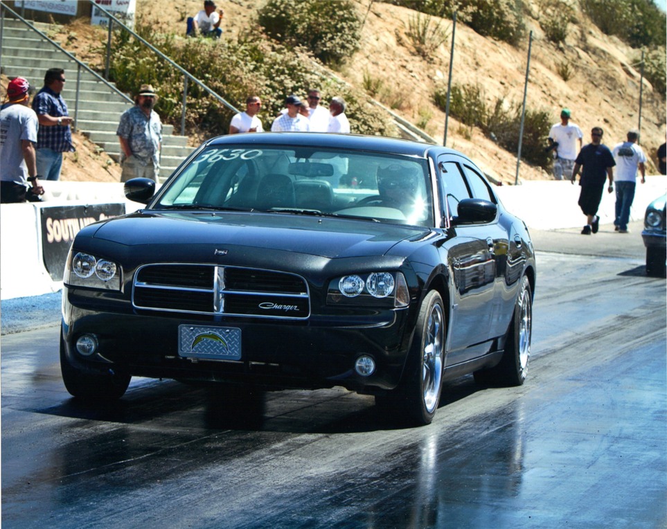 black 2009 Dodge Charger RT