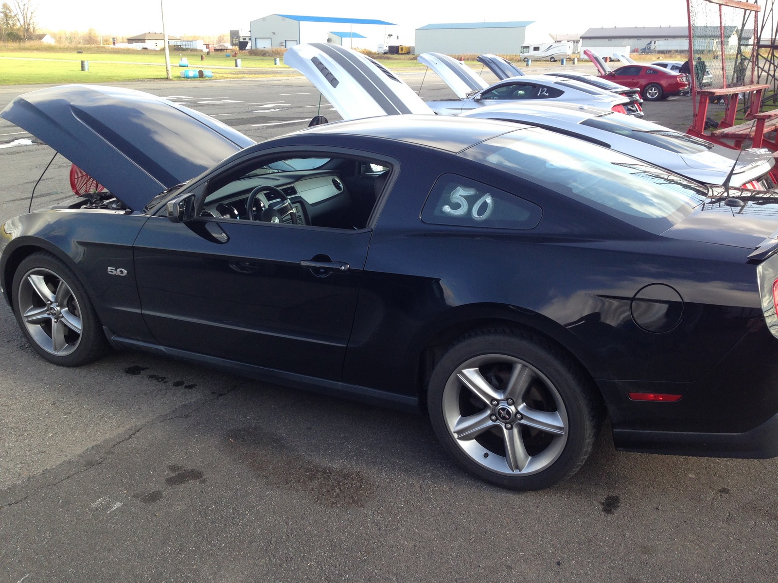 Black 2011 Ford Mustang GT 5.0