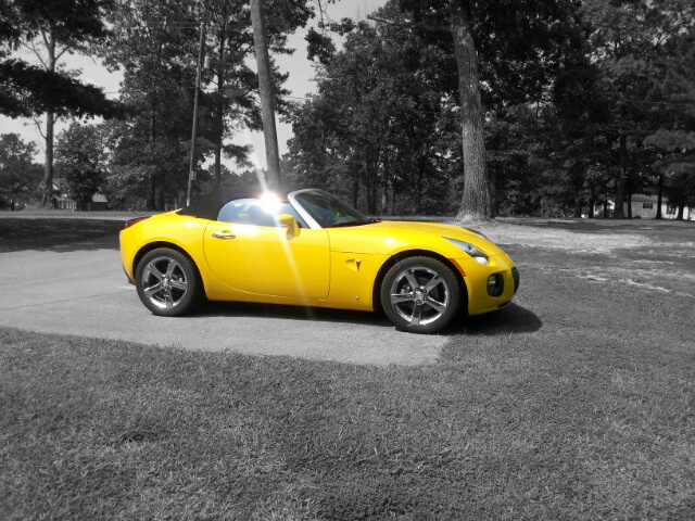 2007 Mean Yellow Pontiac Solstice GXP picture, mods, upgrades