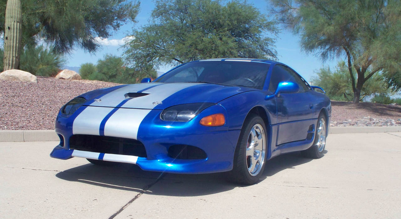 1994 viper blue silver stripes Dodge Stealth RT/TT picture, mods, upgrades