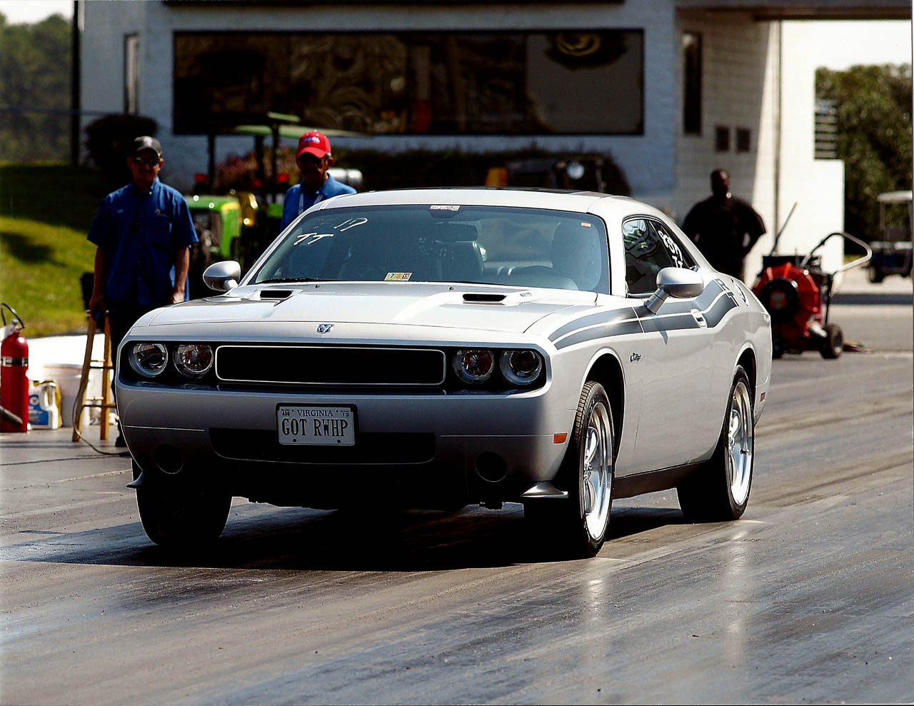 Silver 2010 Dodge Challenger R/T Classic with STP