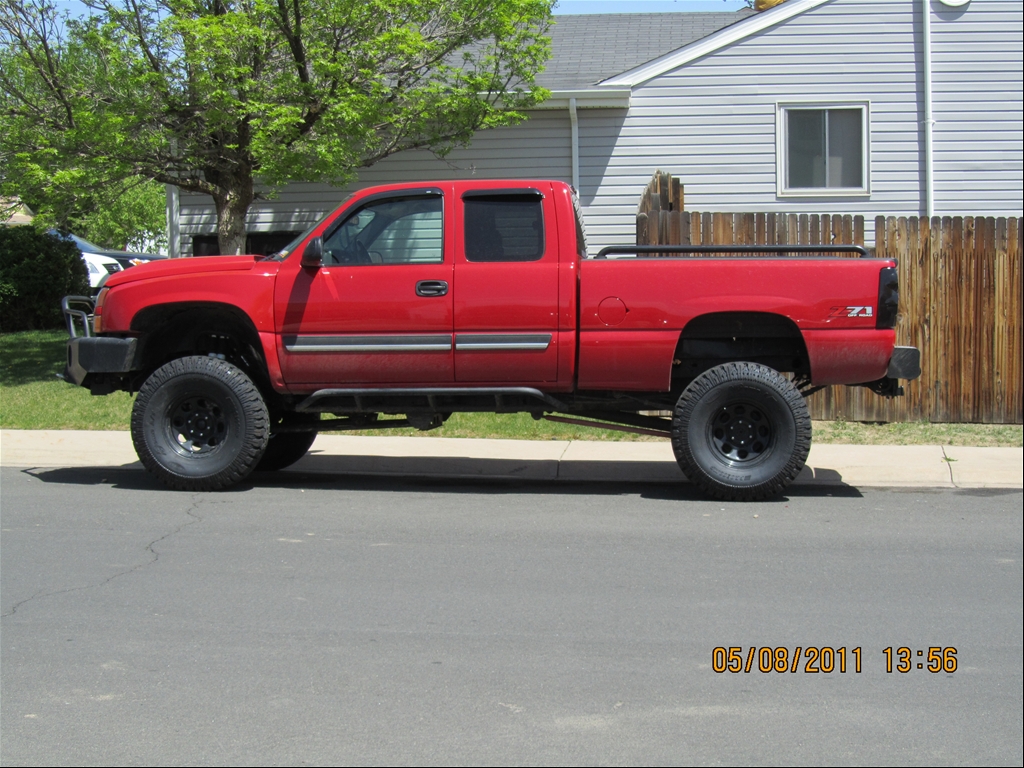 2007 Victory Red Chevrolet CK1500 Truck LS picture, mods, upgrades