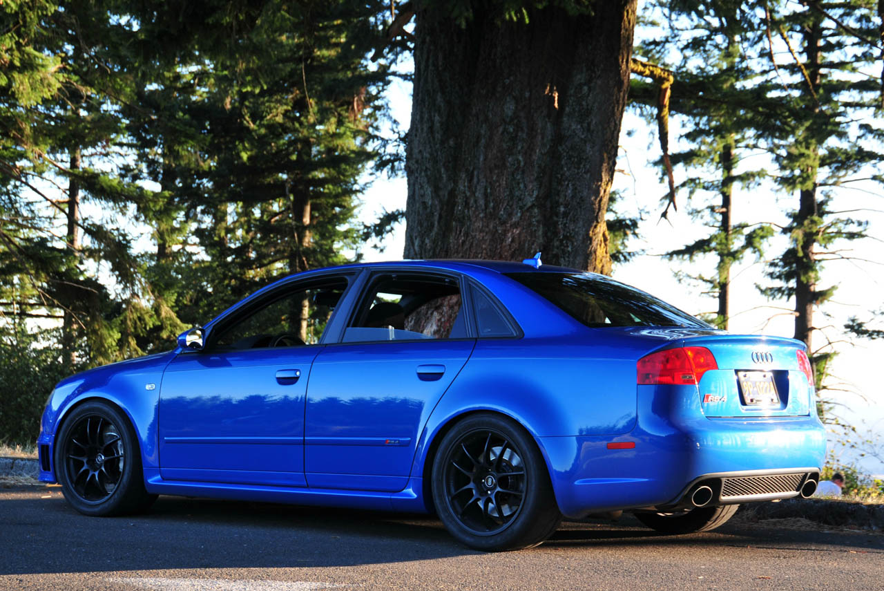 2008 Sprint Blue Audi RS-4  picture, mods, upgrades
