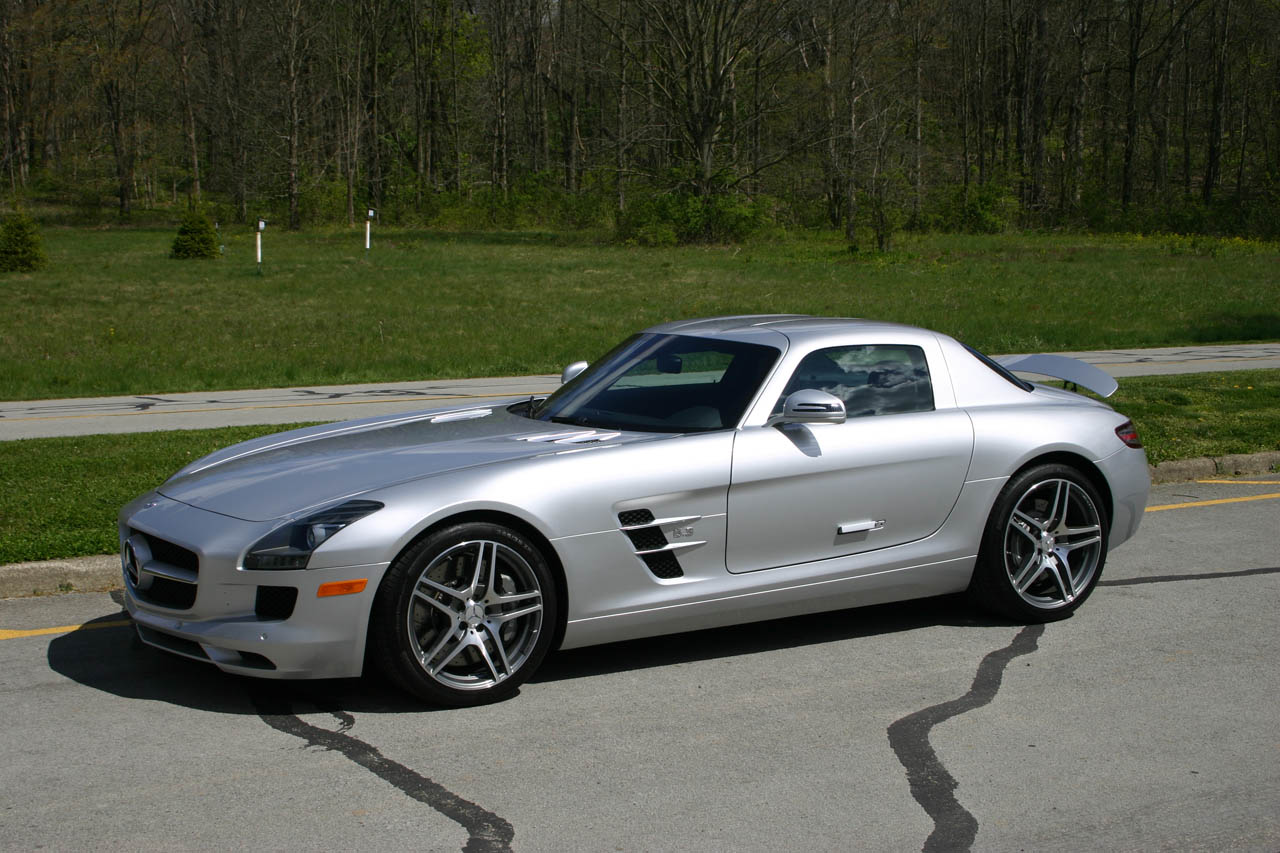2012 Silver Mercedes-Benz SLS AMG MHP S2 picture, mods, upgrades