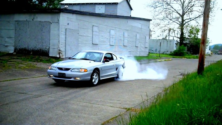 1995 Opal Frost Ford Mustang GT picture, mods, upgrades