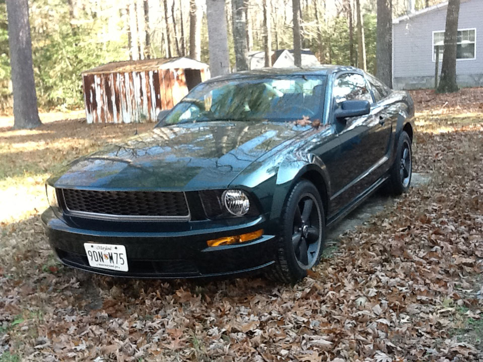 2008 Green Ford Mustang Bullitt picture, mods, upgrades