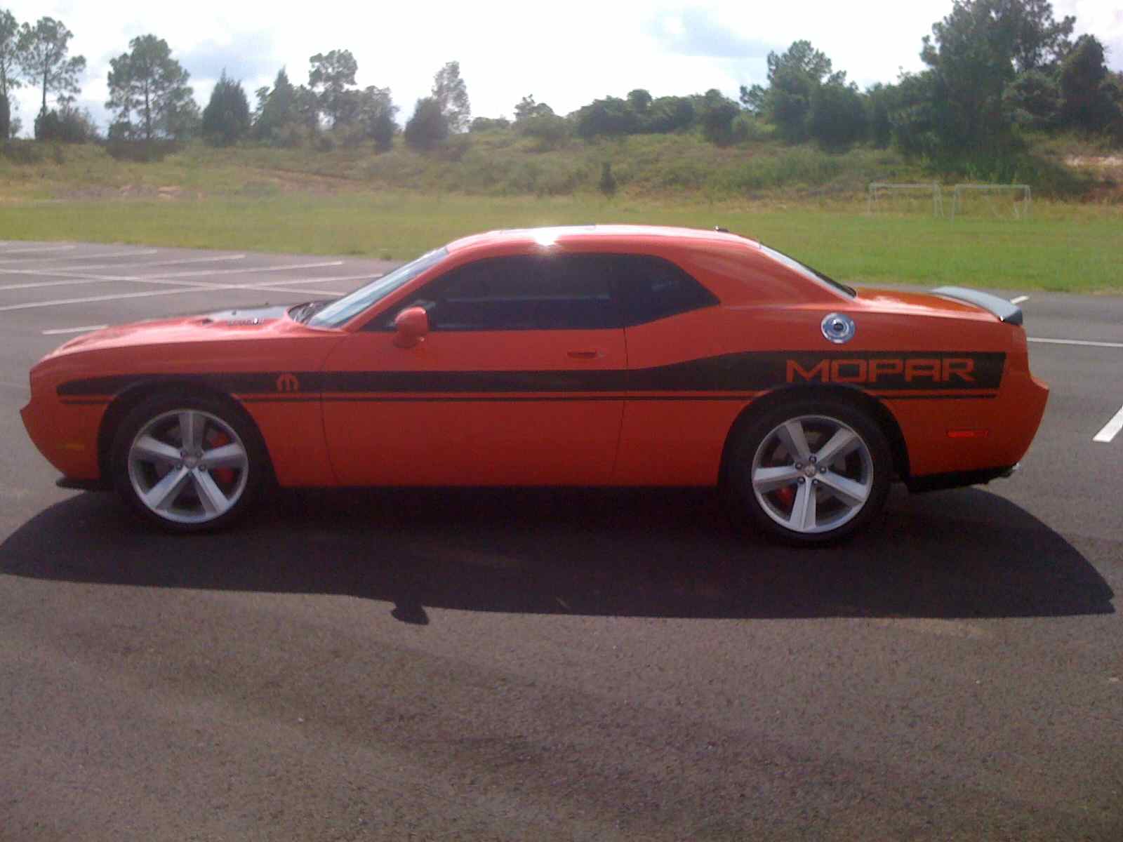 2008 Orange Dodge Challenger SRT8 Hennessey 620 picture, mods, upgrades