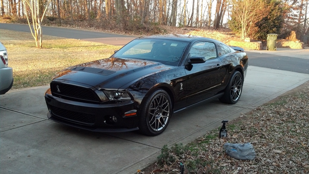 Black 2012 Ford Mustang Shelby-GT500 