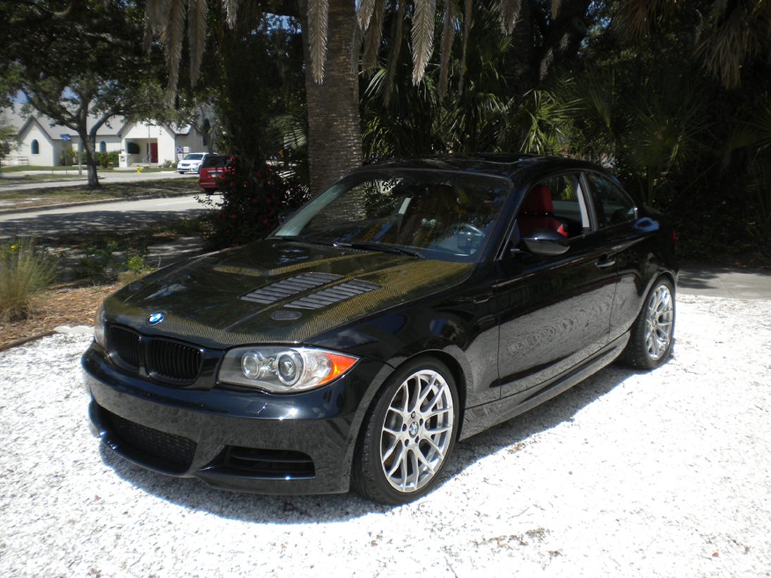 2008 Black BMW 135i 6 cyl 3.0 ltr turbo picture, mods, upgrades