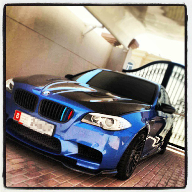 Monte Carlo Blue 2013 BMW M5 F10 PP-Performance 