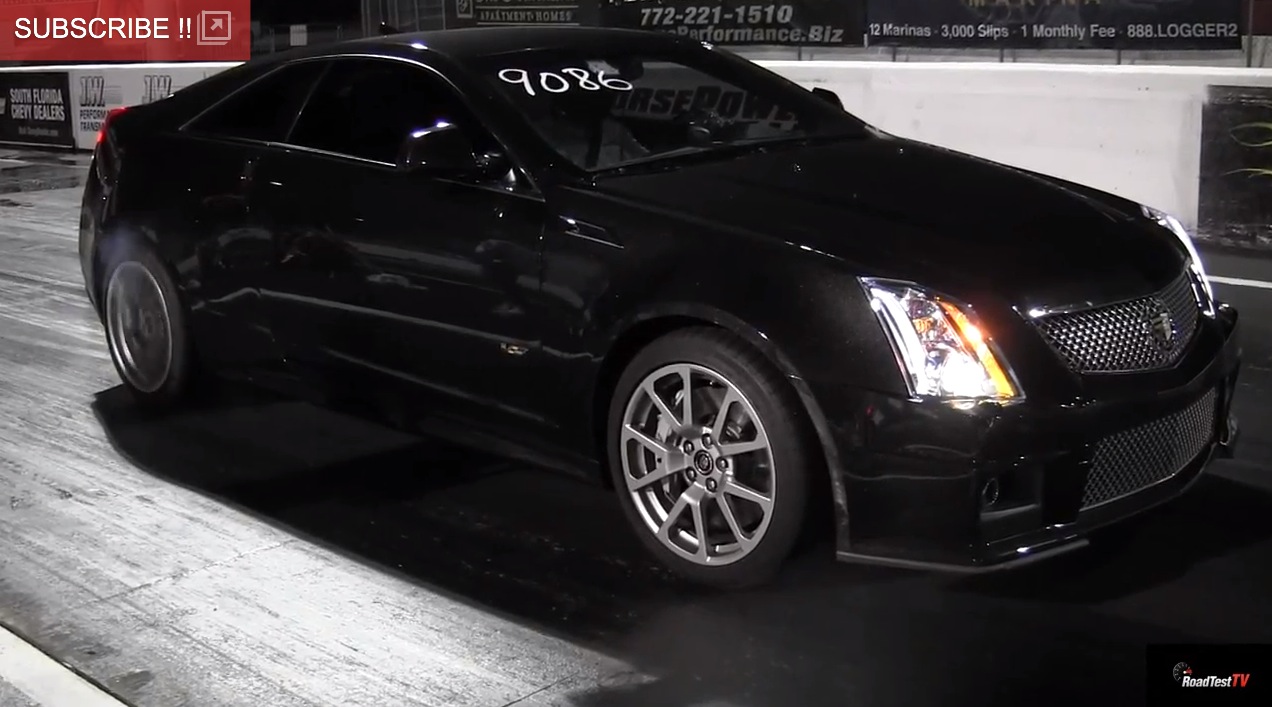 Black 2013 Cadillac CTS-V 