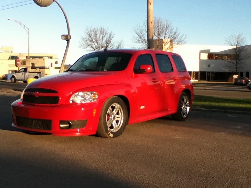 2010 red Chevrolet HHR SS EFR 6758 Turbo picture, mods, upgrades