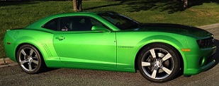 2011 Synergy Green Metallic Chevrolet Camaro SS picture, mods, upgrades