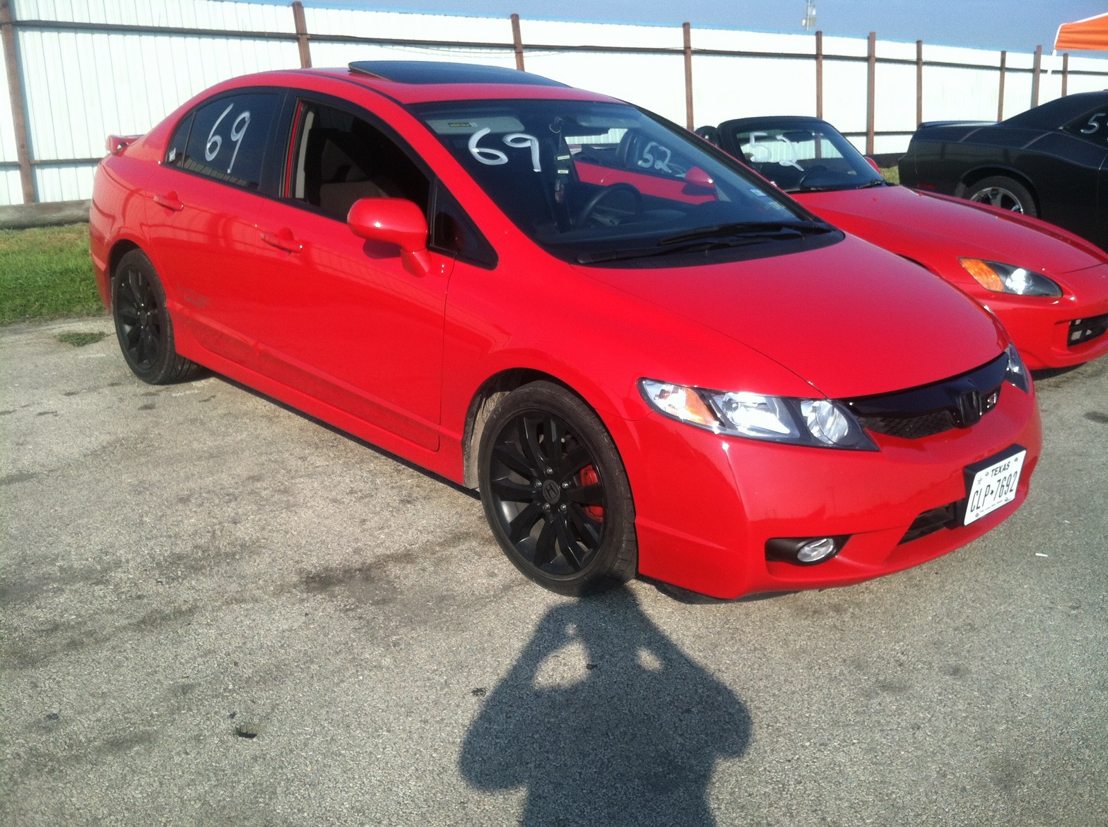 2011 Red Honda Civic Si  picture, mods, upgrades