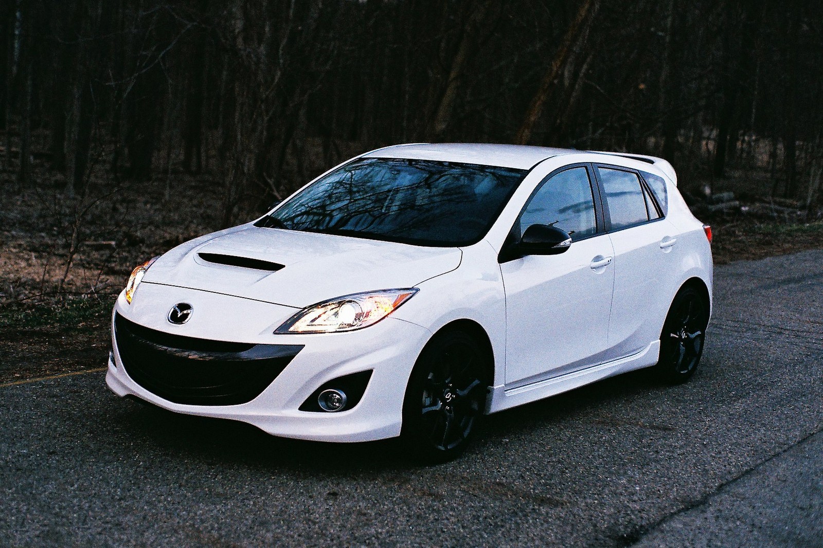 2013 Crystal White Pearl Mazda 3 Mazdaspeed picture, mods, upgrades