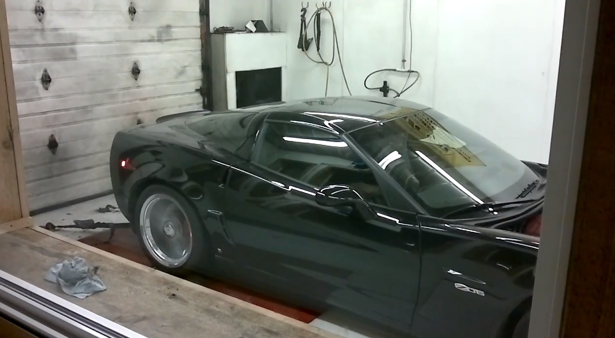 2008 Black Chevrolet Corvette C6 Z06 picture, mods, upgrades