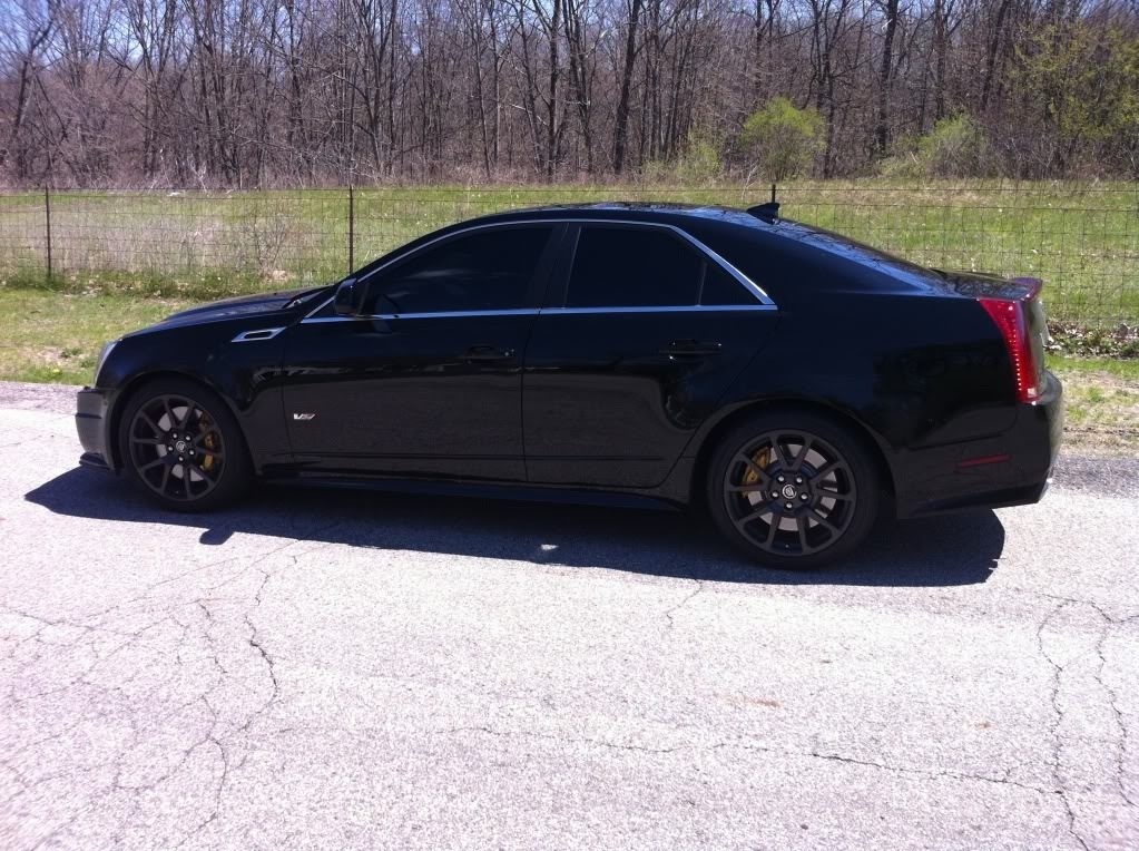 Black  2011 Cadillac CTS-V 