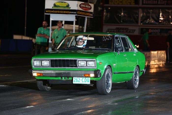 Green 1980 Datsun Stanza GX