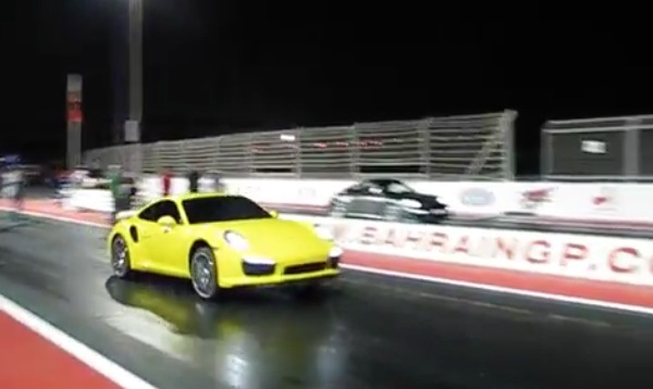 Yellow 2014 Porsche 911 Turbo S