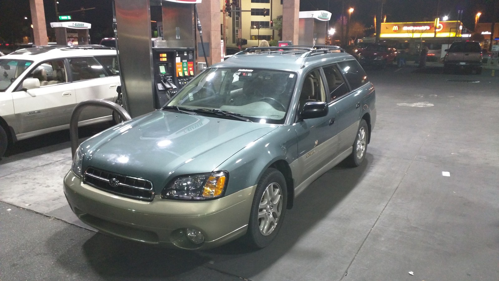 2001 Lesbian Mint Green (Wintergreen Metallic) Subaru Outback Wagon Base picture, mods, upgrades
