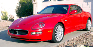 Rosso 2002 Maserati Coupe 4200 GT