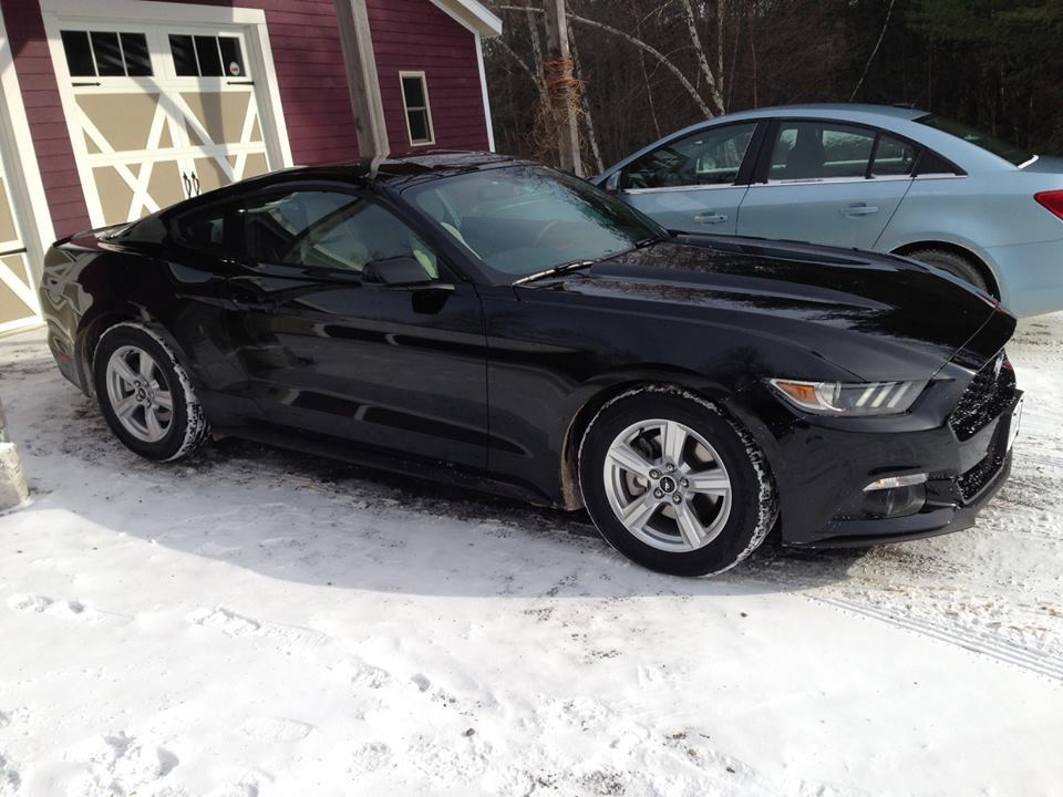 2015 black Ford Mustang Ecoboost Vermont Tuning picture, mods, upgrades